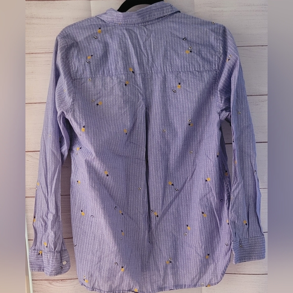 Nwot Old Navy ladies long sleeve button down size M - Picture 6 of 7